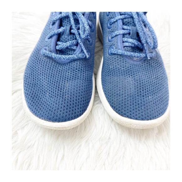 Allbirds Tree Runners Size 8 Blue Women's Mesh Low Top Active Running Sneaker - Picture 6 of 12
